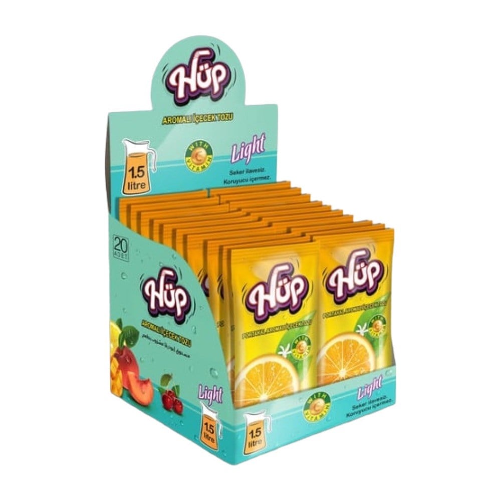Hüp Portakal Aromalı Toz İçecek 20 x 1500 ML