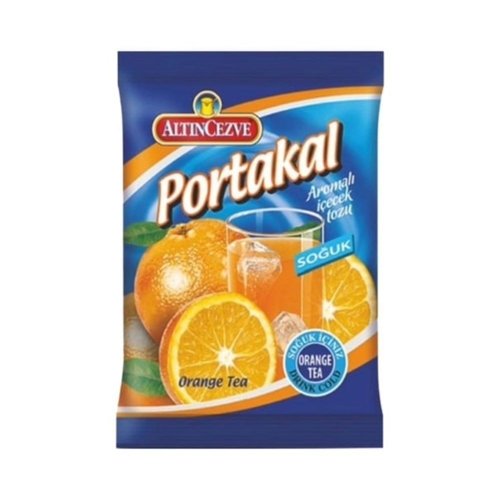Portakal İçecek Tozu - Soğuk 450 Gr (10 Litre) | Limonata makineleri için uygundur