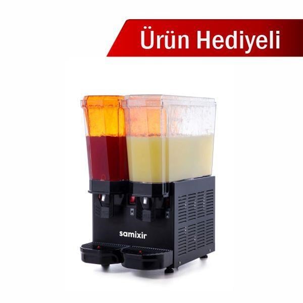 Samixir Klasik Twin Soğuk İçecek Dispenseri – 20+20L
