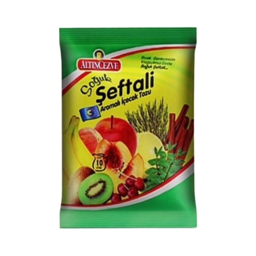 Altıncezve Şeftali İçecek Tozu - Soğuk 450 Gr (10 Litre) | Limonata makineleri için uygundur