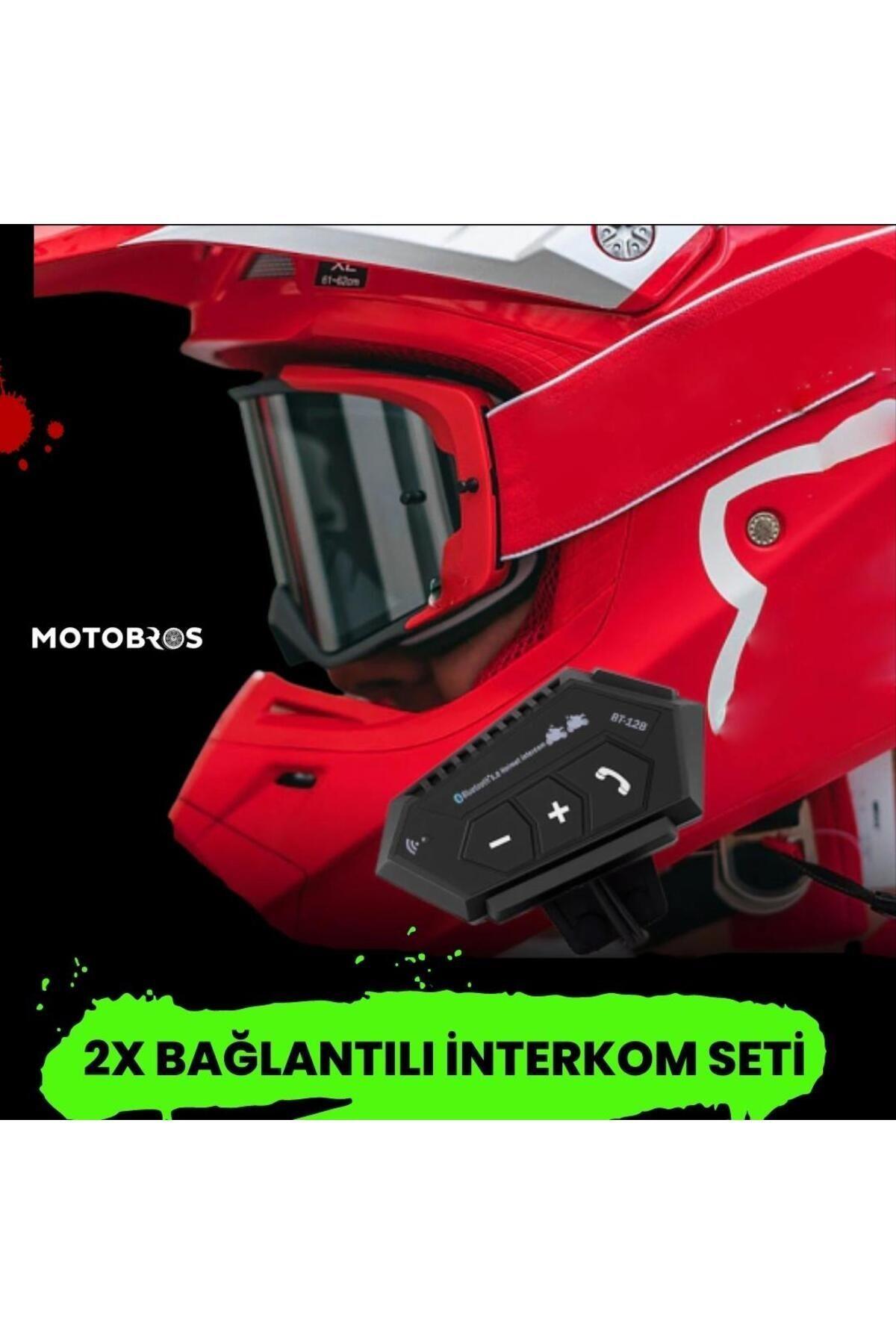 Intercom Seti 2 Interkom Arasında Bağlantı Özelliği Ve Bluetooth 5.0 Özelliği (SU GEÇİRMEZ)