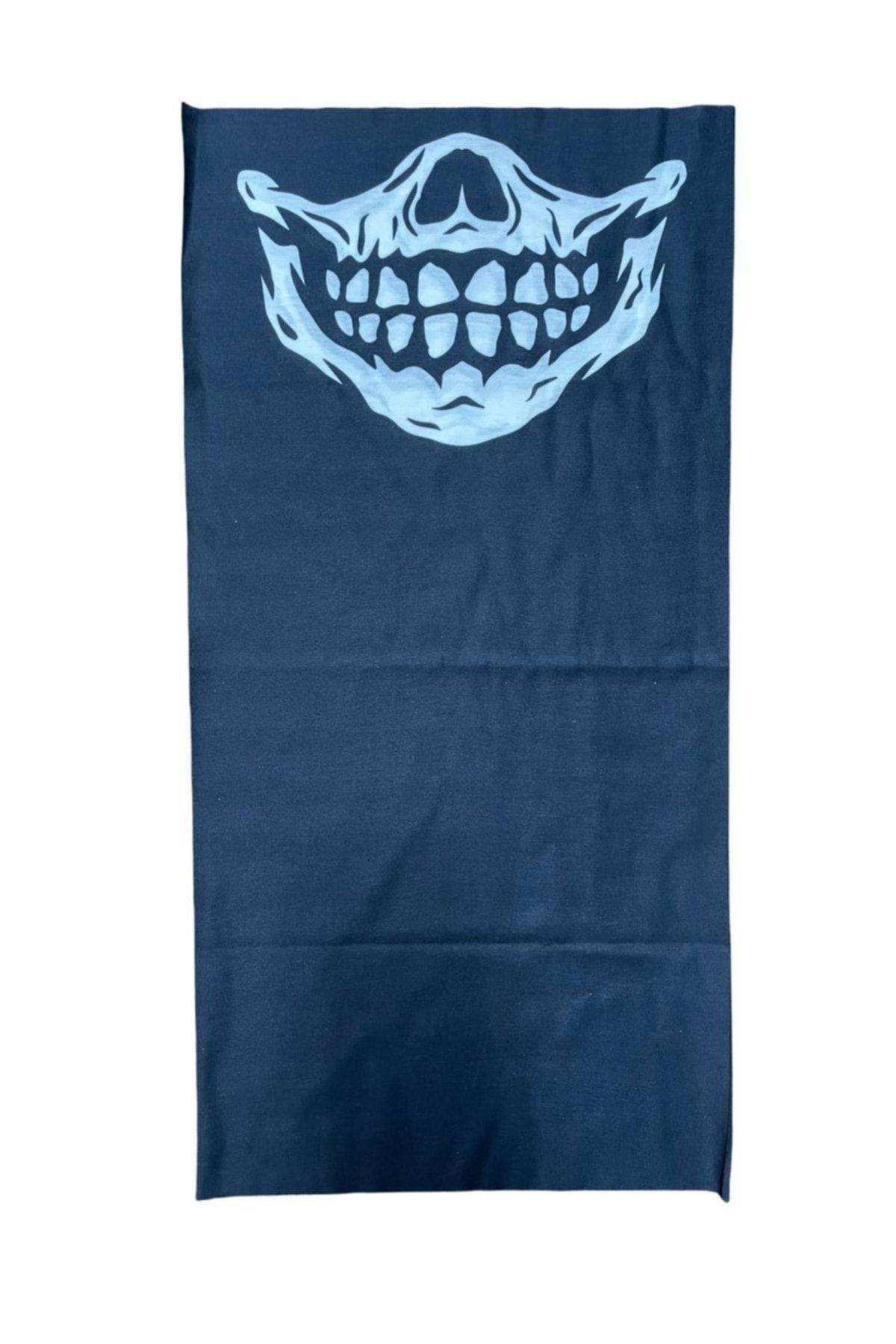 Kuru Kafa Desenli Dikişsiz Dijital Baskı Baf Buff Bandana Boyunluk