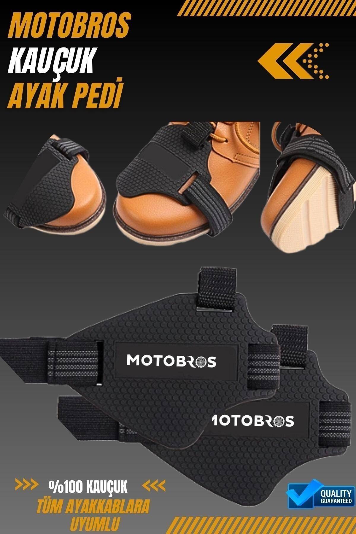 Motosiklet Ayakkabı Kauçuk Koruyucu (Vites Pedalının Ayakkabıya Zarar Vermesini ÖNLER )