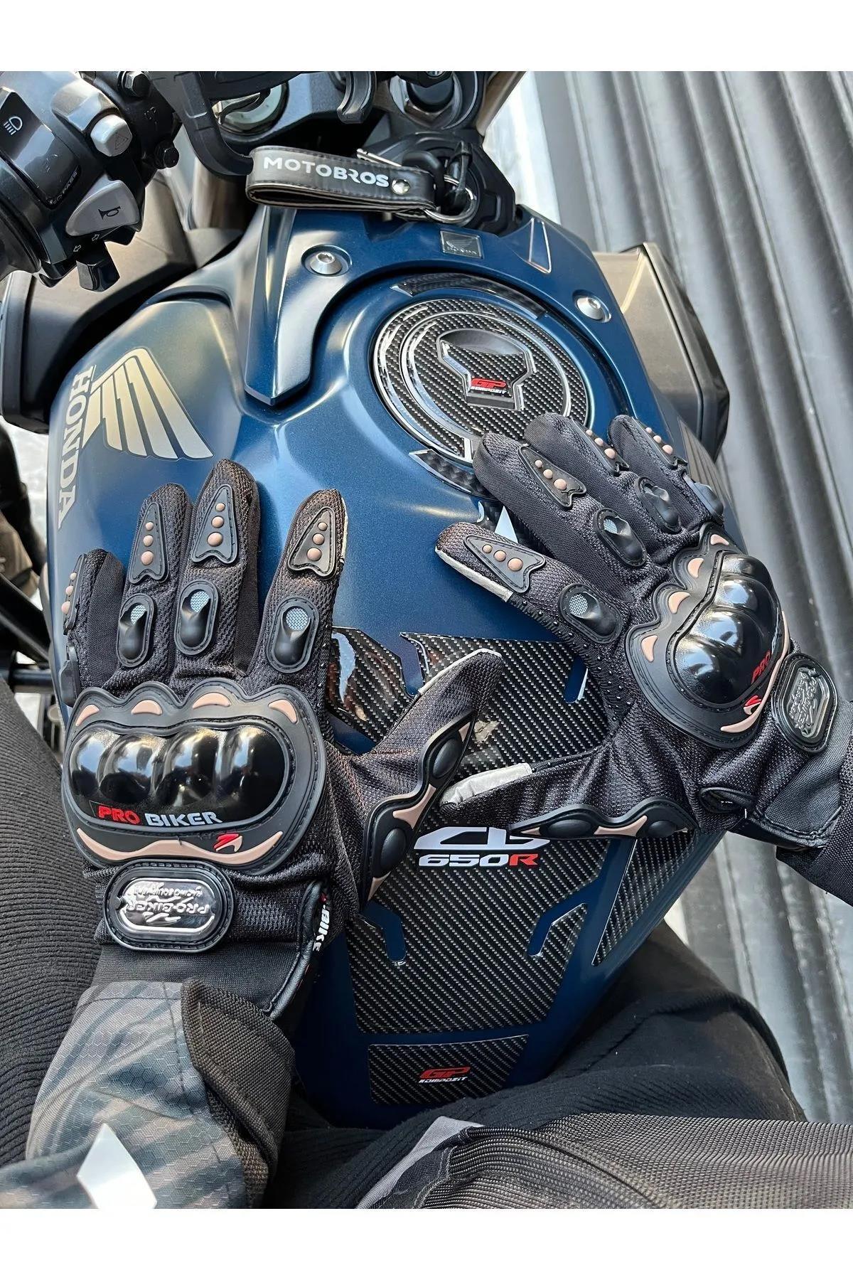 Probiker (Korumalı) Kışlık Eldiven Telefon Dokunmatikli