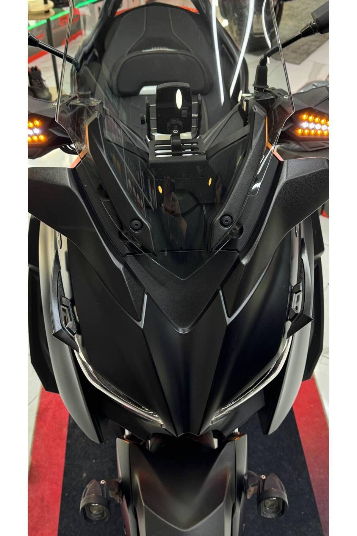 Universal Motosiklet Spoiler Siyah Tüm Motorlara Uygun Motosiklet Aksesuarı