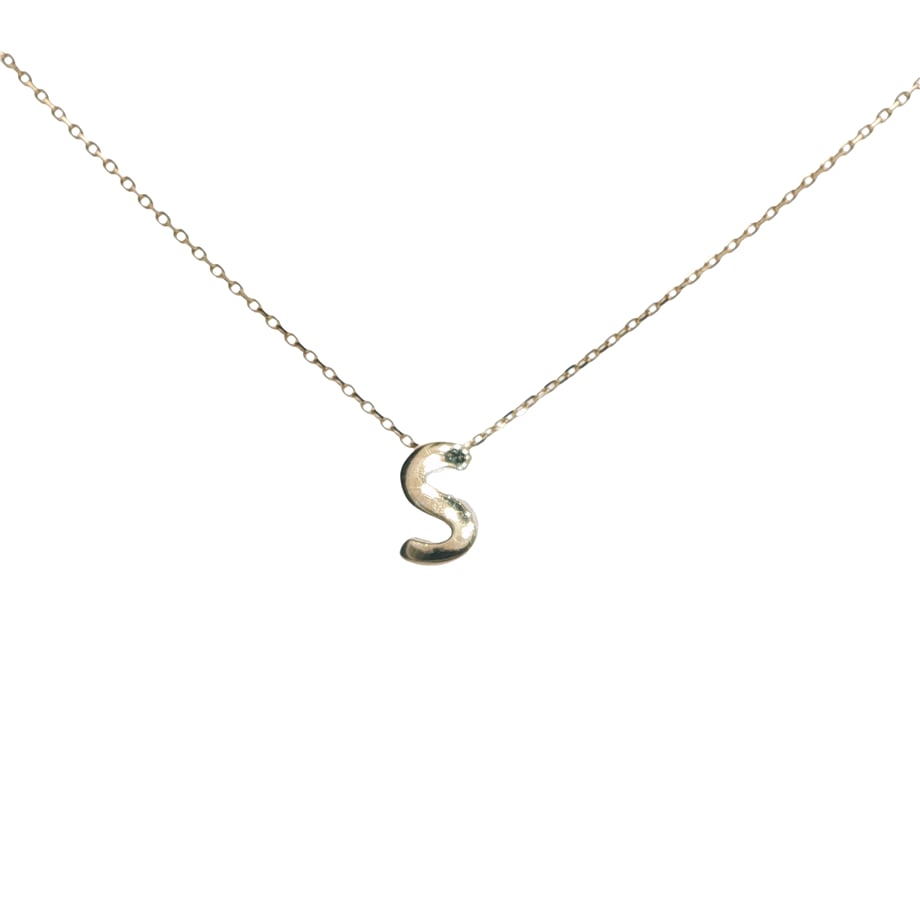 14 Ayar Altın S Harf Kolye | Acar Gold