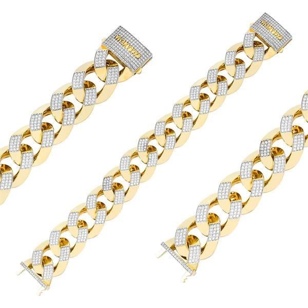 19 mm Taşlı Gurmet Bileklik