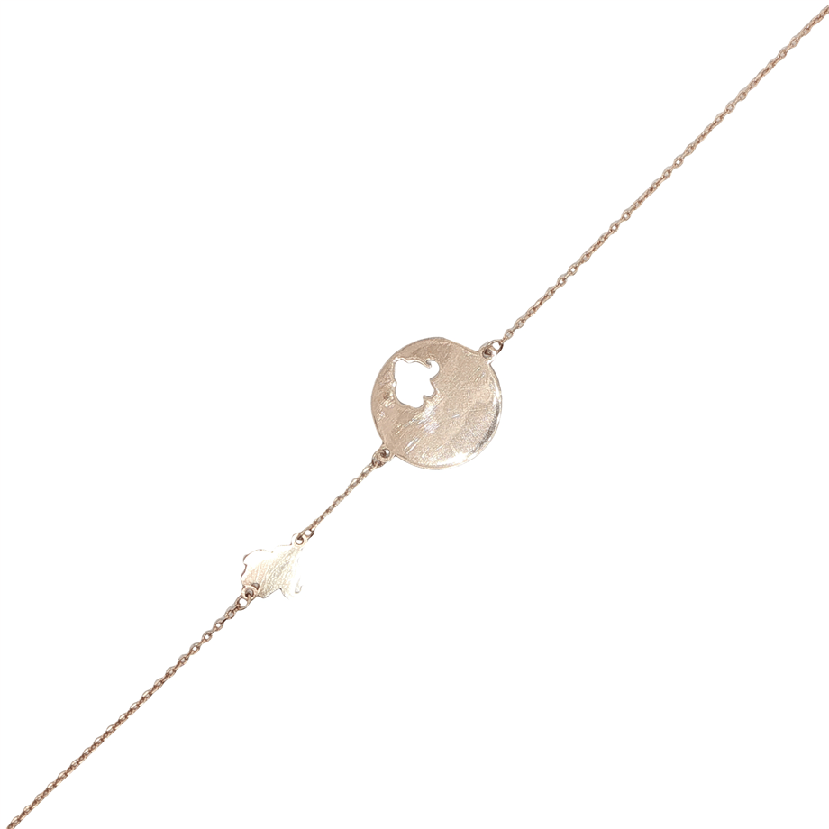 Acar Gold Gümüş Bileklik - BL00419S