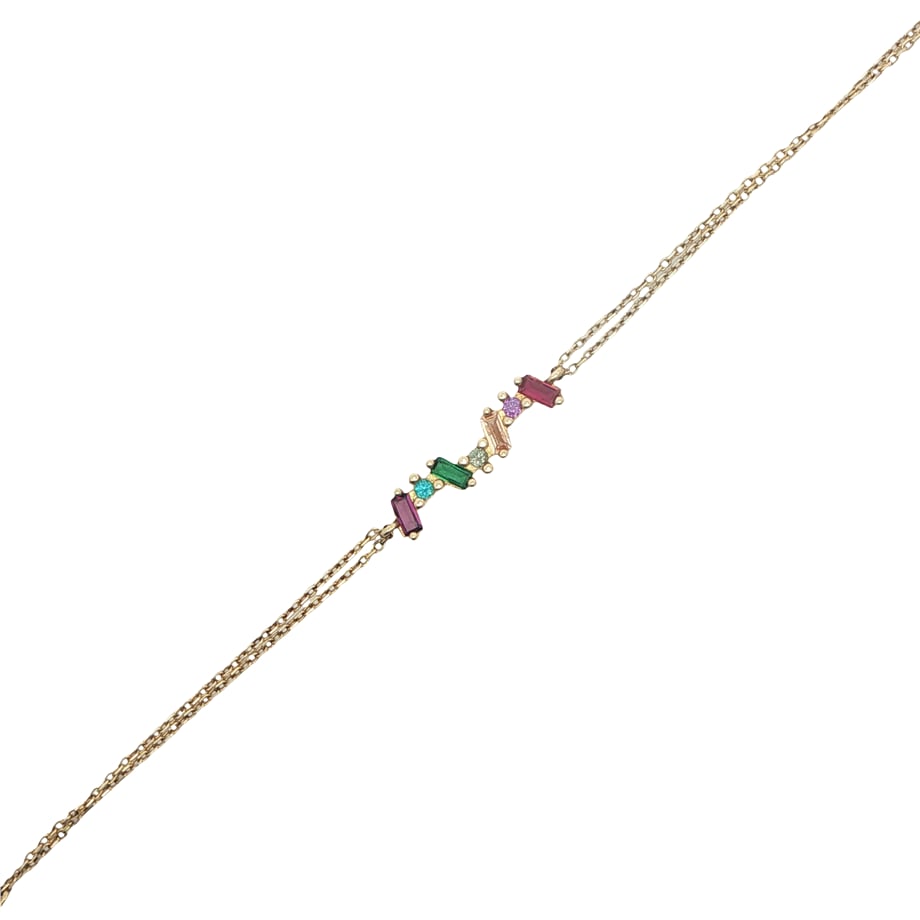 Acar Gold Gümüş Bileklik - BL03596S