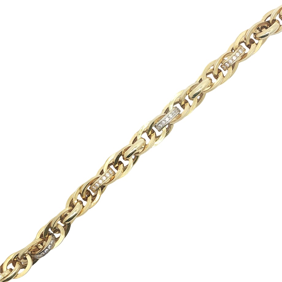 Acar Gold Gümüş Bileklik - BL05092S