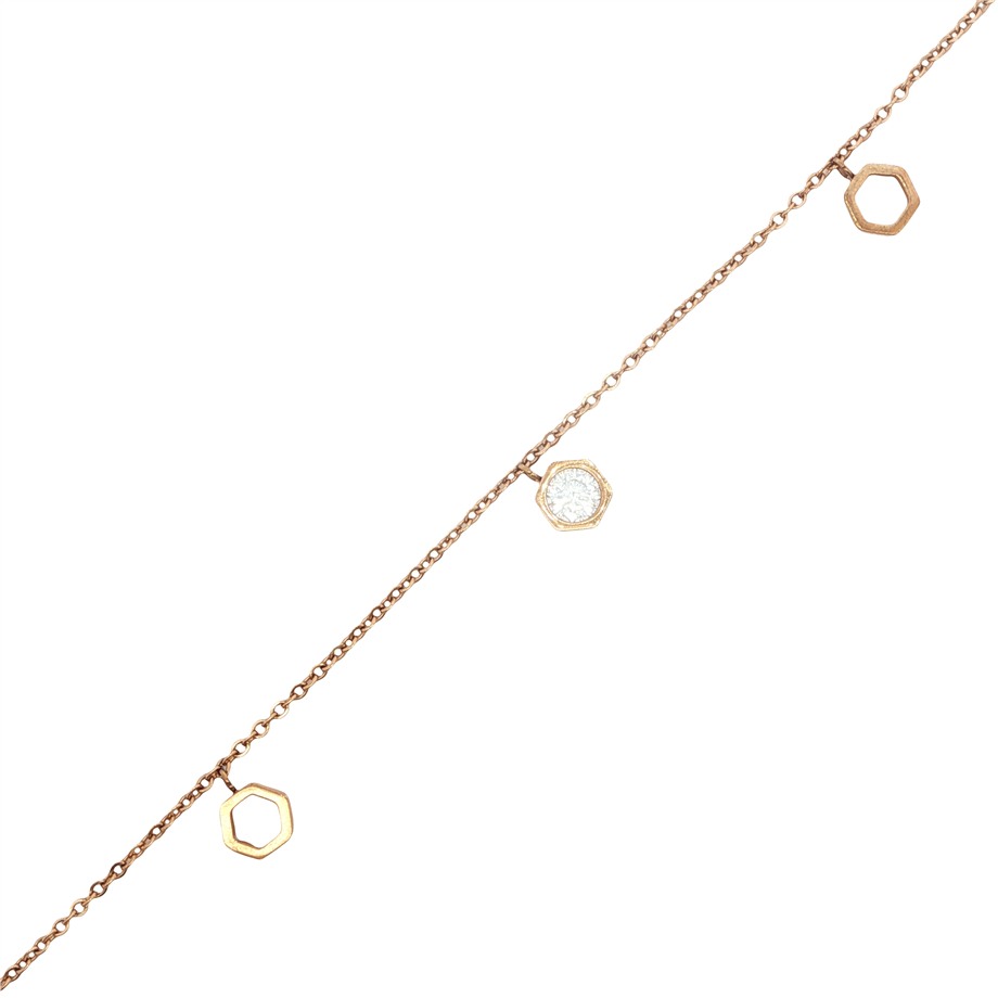 Acar Gold Gümüş Halhal - HL00047Ç