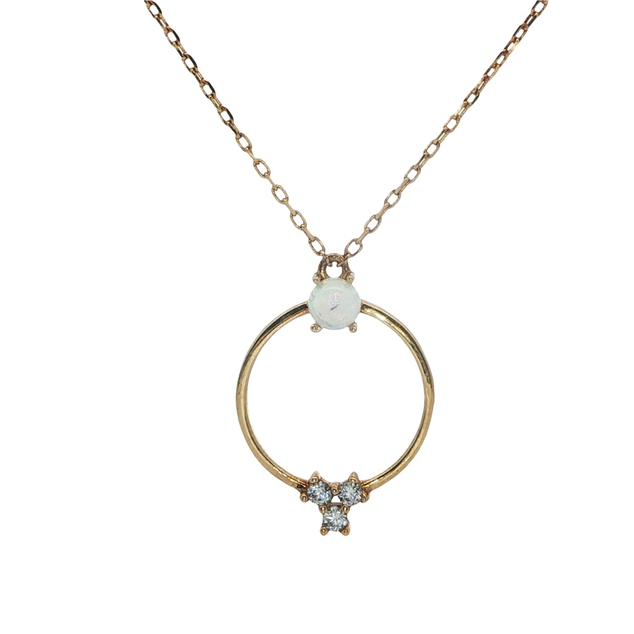 Acar Gold Gümüş Kolye - KL03897S