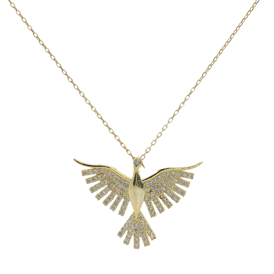 Acar Gold Gümüş Kolye - KL07495S