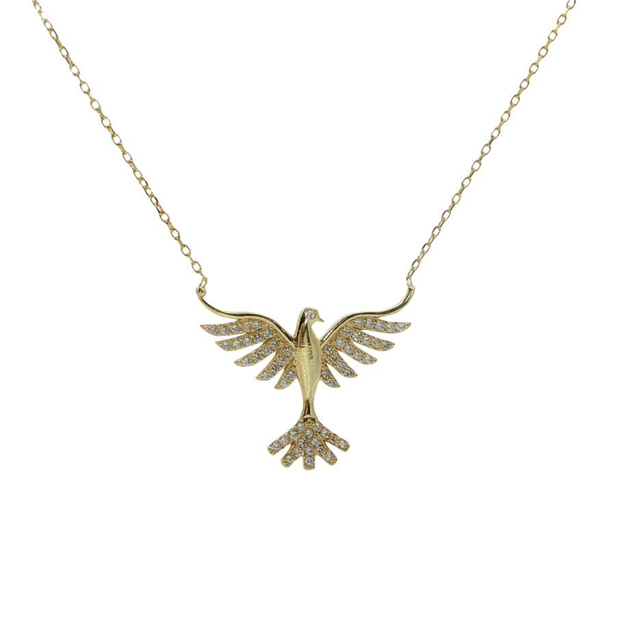 Acar Gold Gümüş Kolye - KL07642S