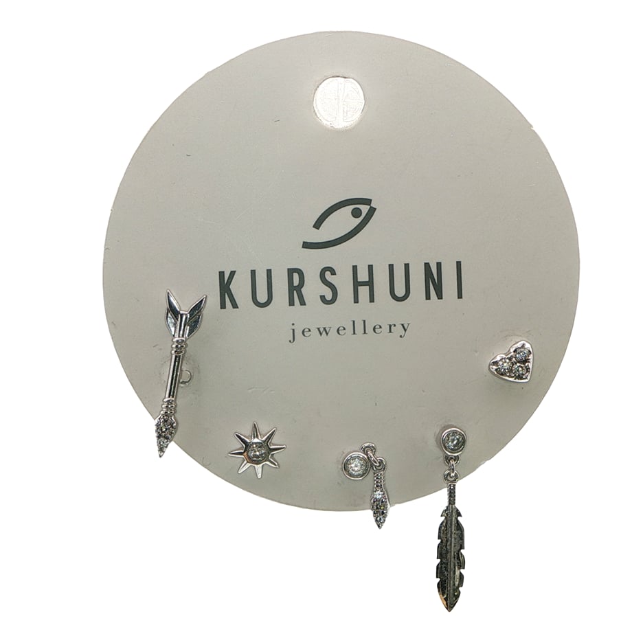 Acar Gold Gümüş Küpe - KP05612S