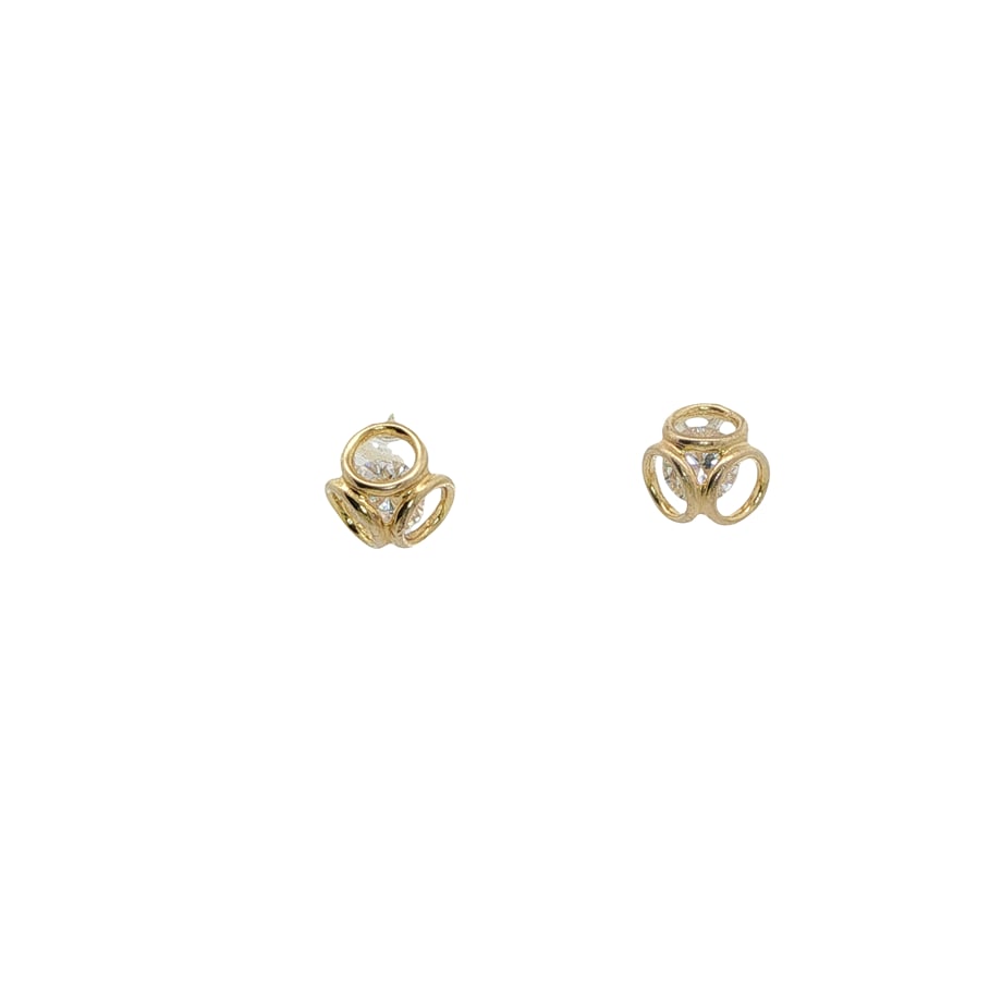 Acar Gold Gümüş Küpe - KP06792S