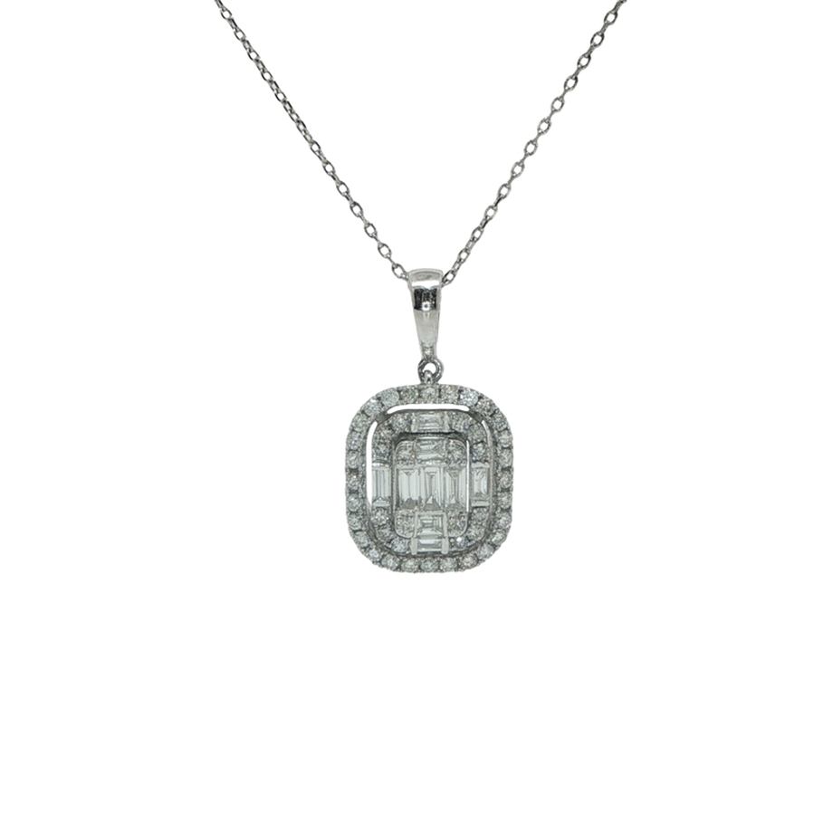 Acar Gold Pirlanta Baget Kolye - PR03047