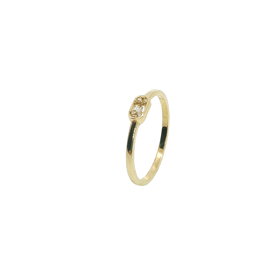 Baget Taşlı Yüzük | Acar Gold