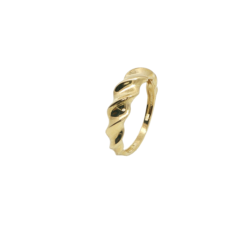 Dalga Formlu Yüzük | Acar Gold