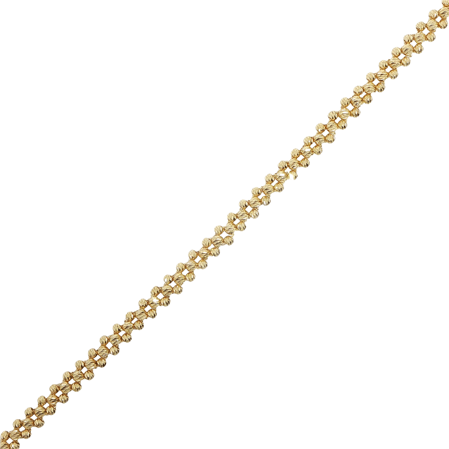Dokulu Bağlantılı Bileklik | Acar Gold