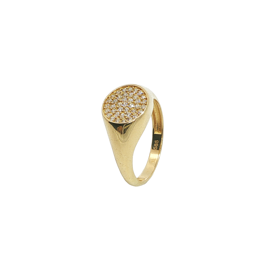 Oval Taşlı Yüzük | Acar Gold