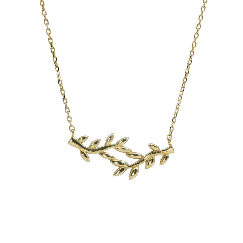Yaprak Dal Kolye | Acar Gold