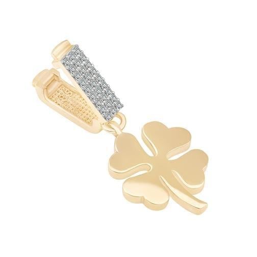 Yonca Sallantılı 9mm Bileklik Charm