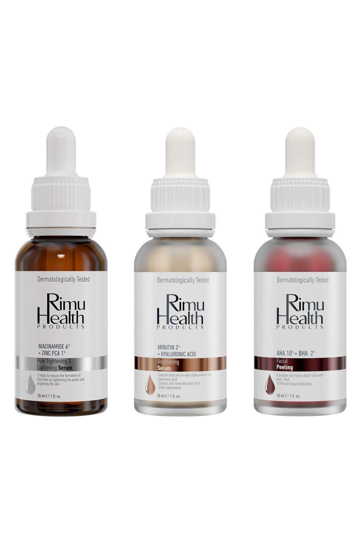 Sivilce Sebum Dengelemeyi Hedefleyen Ve Leke Önlemeye Yardımcı Bakım Seti 30ml+30ml+30ml Rm000122