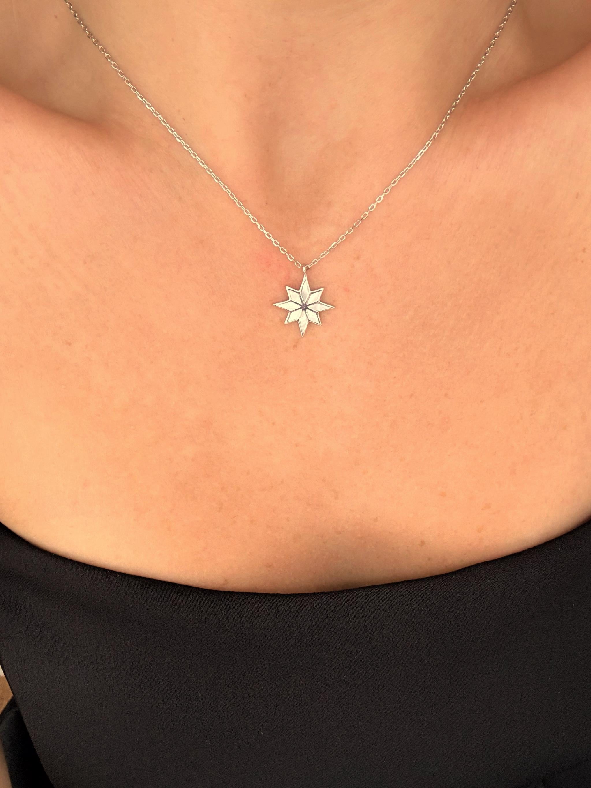 BEYAZ OPAL LOTUS KOLYE