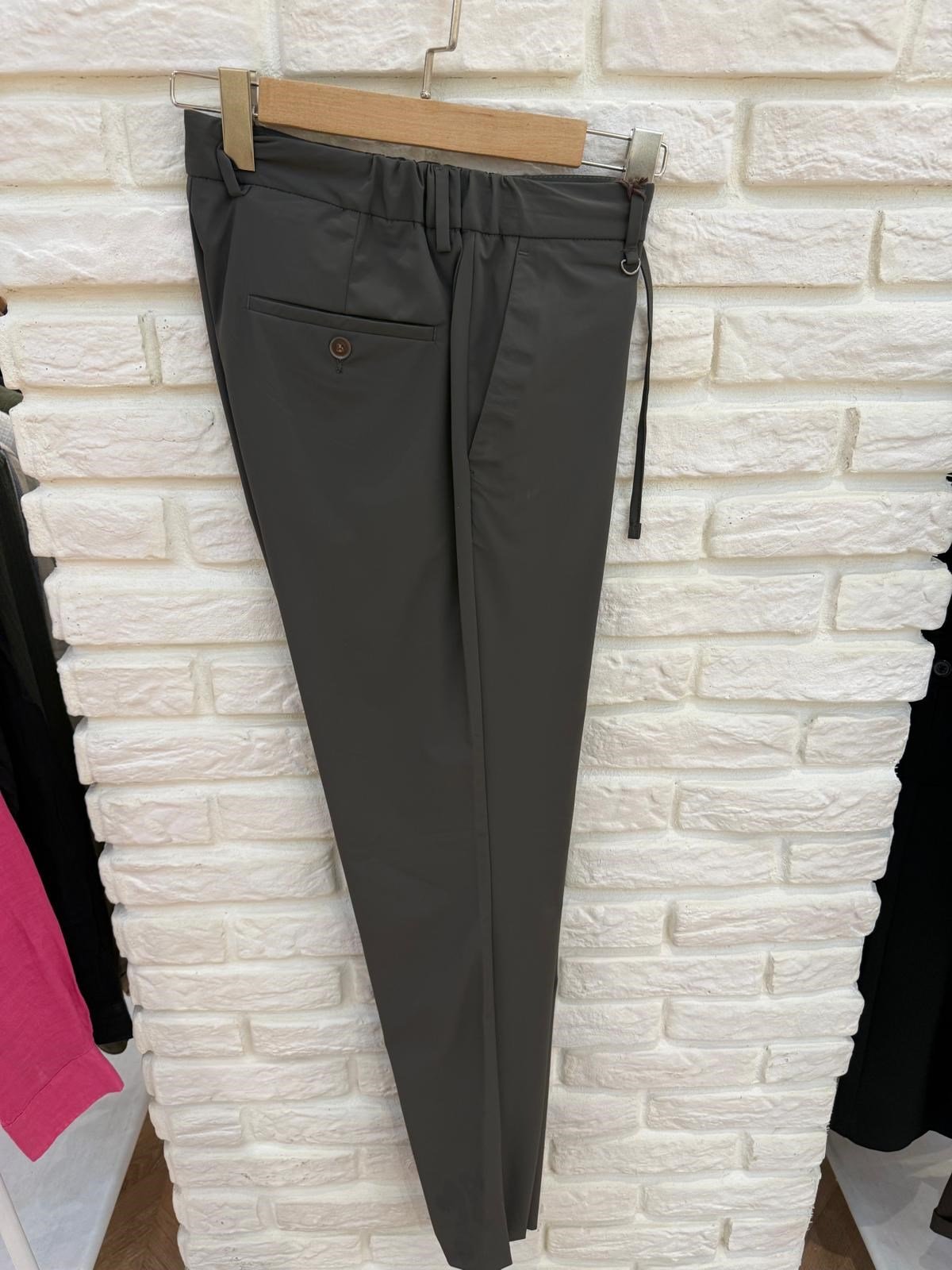 SLİMFİT HAKİ SPANDEX JOGGER PANTOLON
