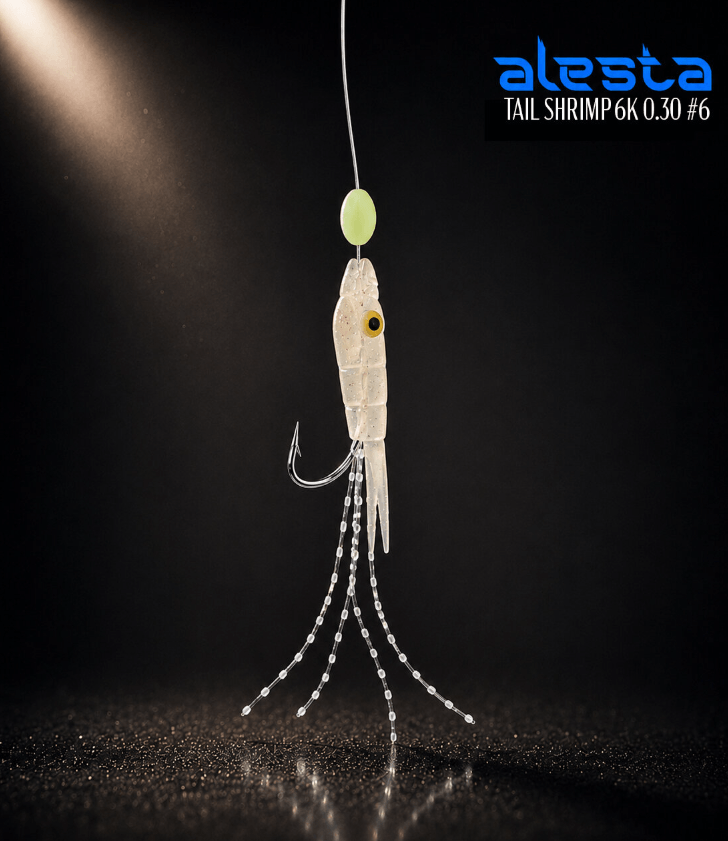 Hazır TakımlarAlesta Tail Shrimp Rig X0284 6K Çapari - 0.30MM NO:6