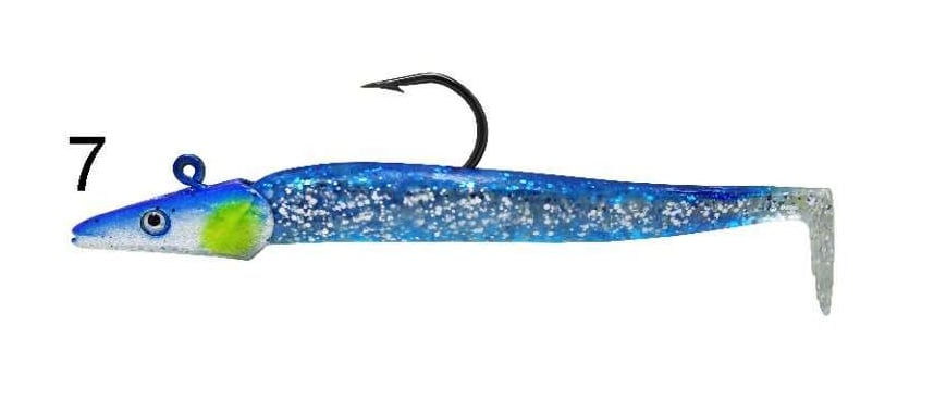 Silikon YemlerCaptain 3071 Ultimate Sardine 12cm Levrek Silikonu 2'li Suni Yem
