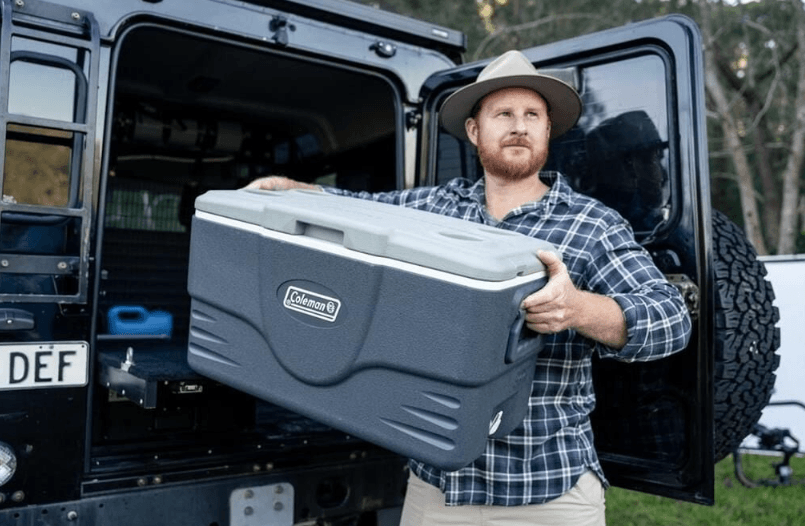 Çanta ve Kutular Coleman Daintree Personal Chest Hard Cooler Soğutucu Buzluk 44 Lt Grey