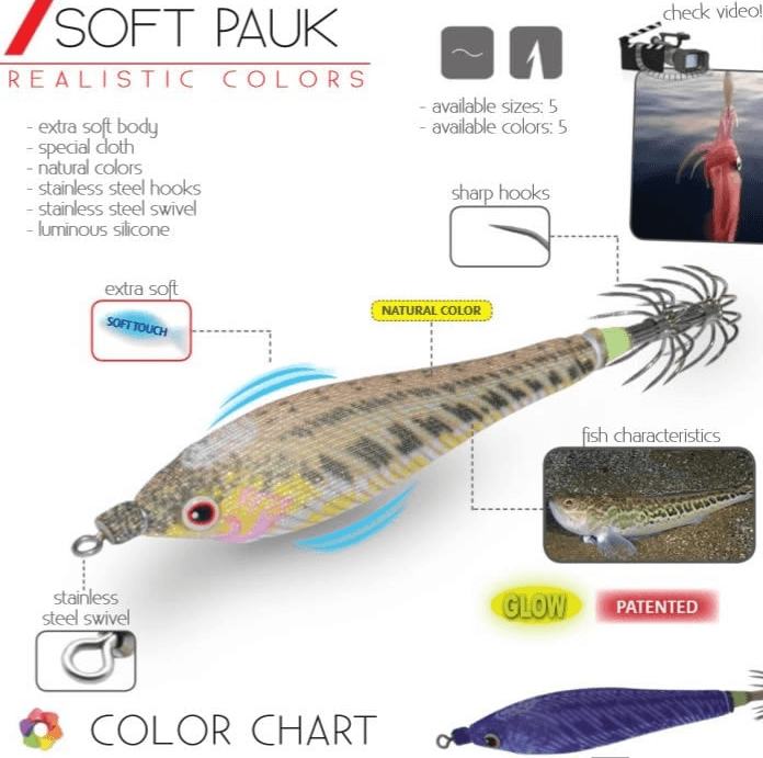 Kalamar ZokalarıDtd Soft Pauk 1.5 Kalamar Zokası