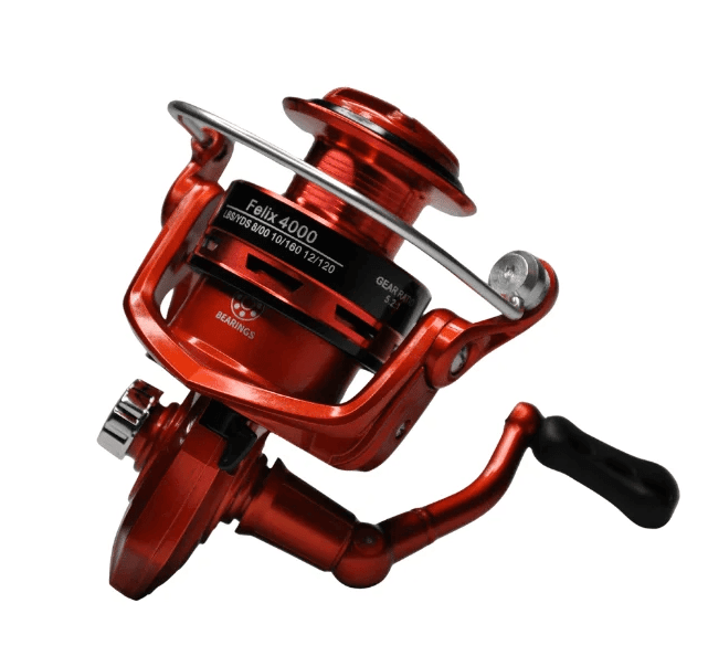 FishPro FishPro Felix 3000 Kırmızı Spin Olta Makinesi Spin ve Lrf Makineleri