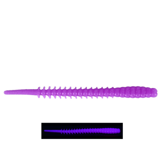 FUJIN Fujin Bio Worm 6cm Floating Sıvılı Kokulu LRF Silikonu - RED UV Silikon Yemler
