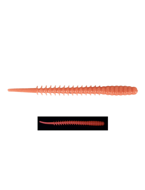 FUJIN Fujin Bio Worm 6cm Floating Sıvılı Kokulu LRF Silikonu  Silikon Yemler