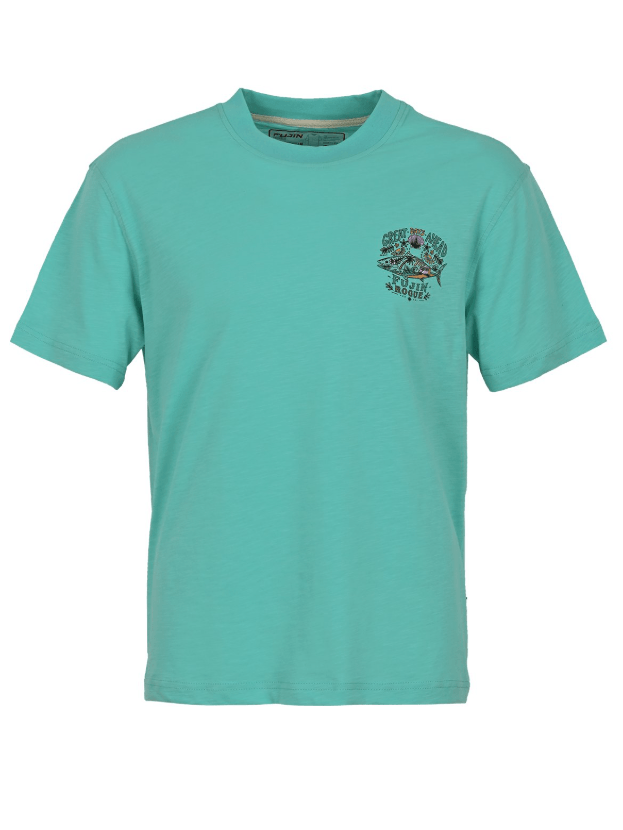 FUJIN Fujin S26 Hawaii T-Shirt Mint  Balıkçı Giyim