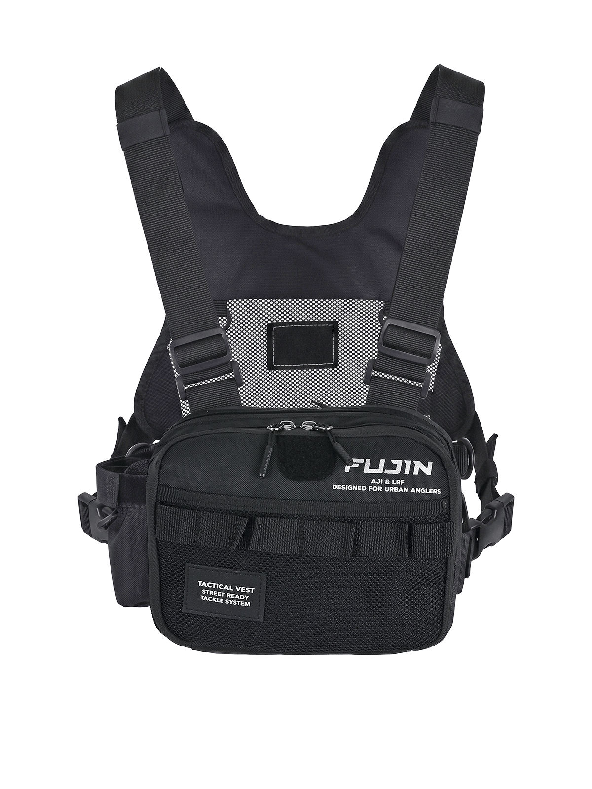 FUJIN Fujin Tactical Vest Black Balıkçı Çantası Çanta ve Kutular