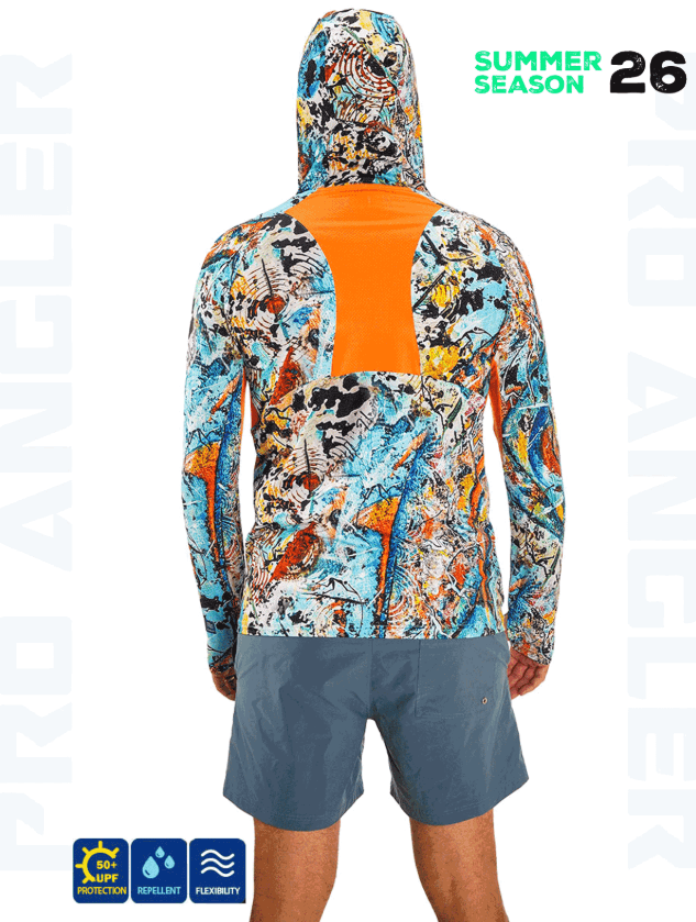 Balıkçı GiyimFujin Rolla S26 Buff&Hoodie Makai Orange - L