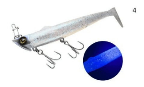 HAYABUSA Hayabusa FS 443 Frilly Shad Silikon 40gr Shore Jig Suni Yem Silikon Yemler