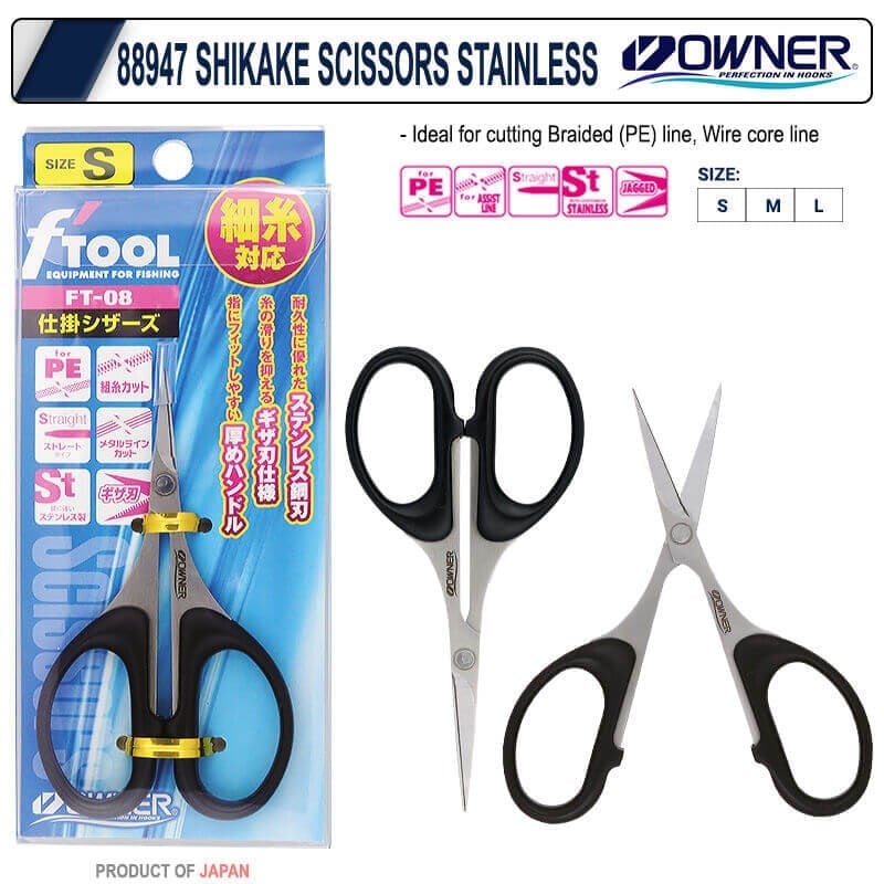 Owner 88947 Shikake Scissors Makas - S Makas ve Penseler