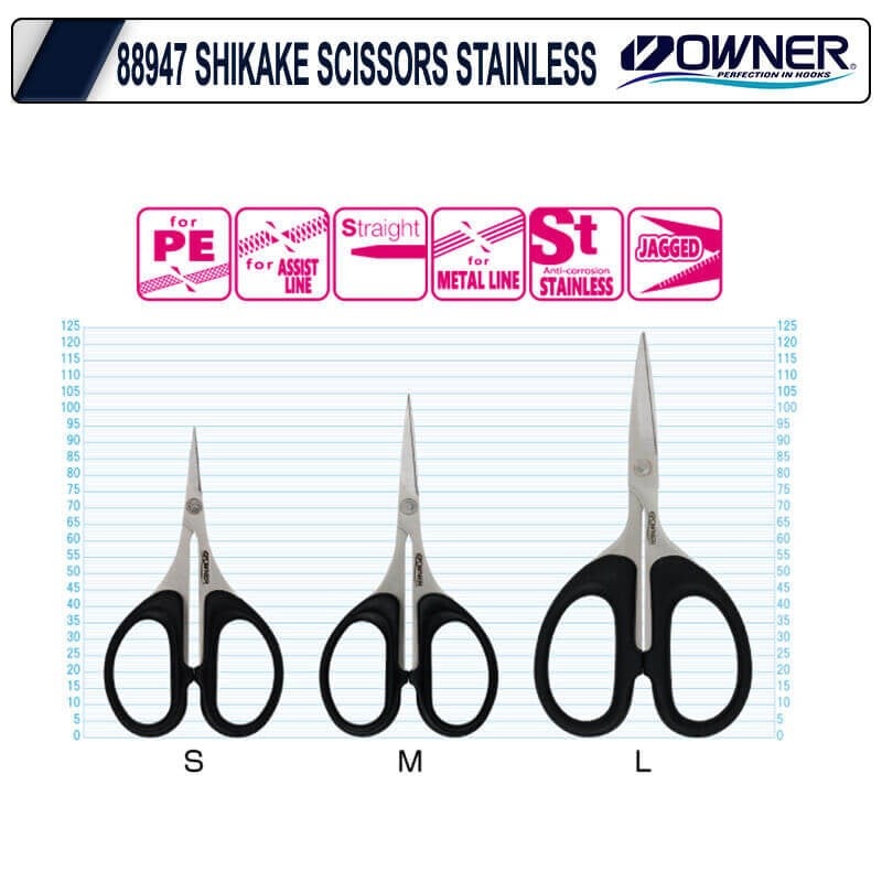 Owner 88947 Shikake Scissors Makas - S Makas ve Penseler