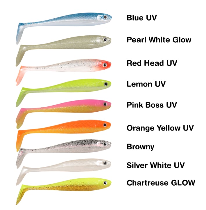 RYUJI Ryuji Panic Shad 9cm 5.5gr Silikon Yem  Silikon Yemler