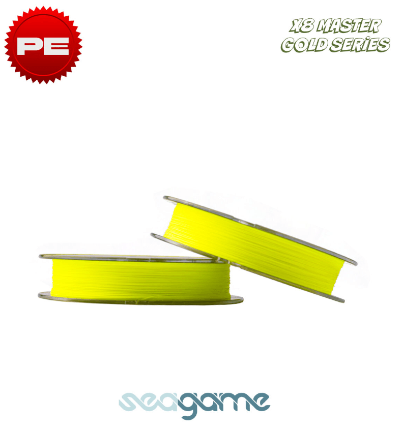 İp MisinalarSeagame Master 8x 300m Fluo Yellow İp Misina - 0.6PE 0.12MM
