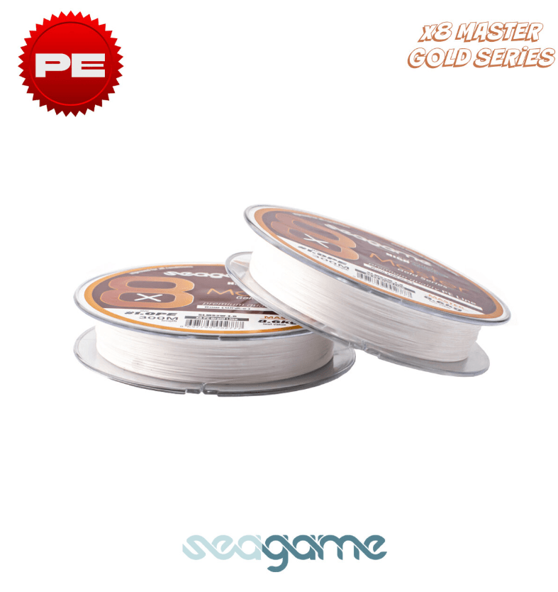 İp MisinalarSeagame Master 8x 300m White İp Misina - 0.6PE 0.12MM
