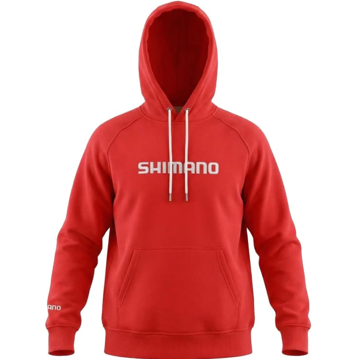 Balıkçı GiyimShimano Hoodie Red