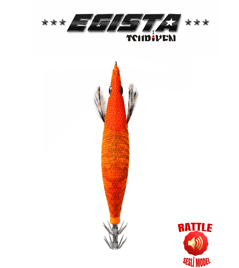 TSURIKEN Tsuriken Egista Rattle Shallow 3.0 15gr Kalamar Zokası Kalamar Zokaları