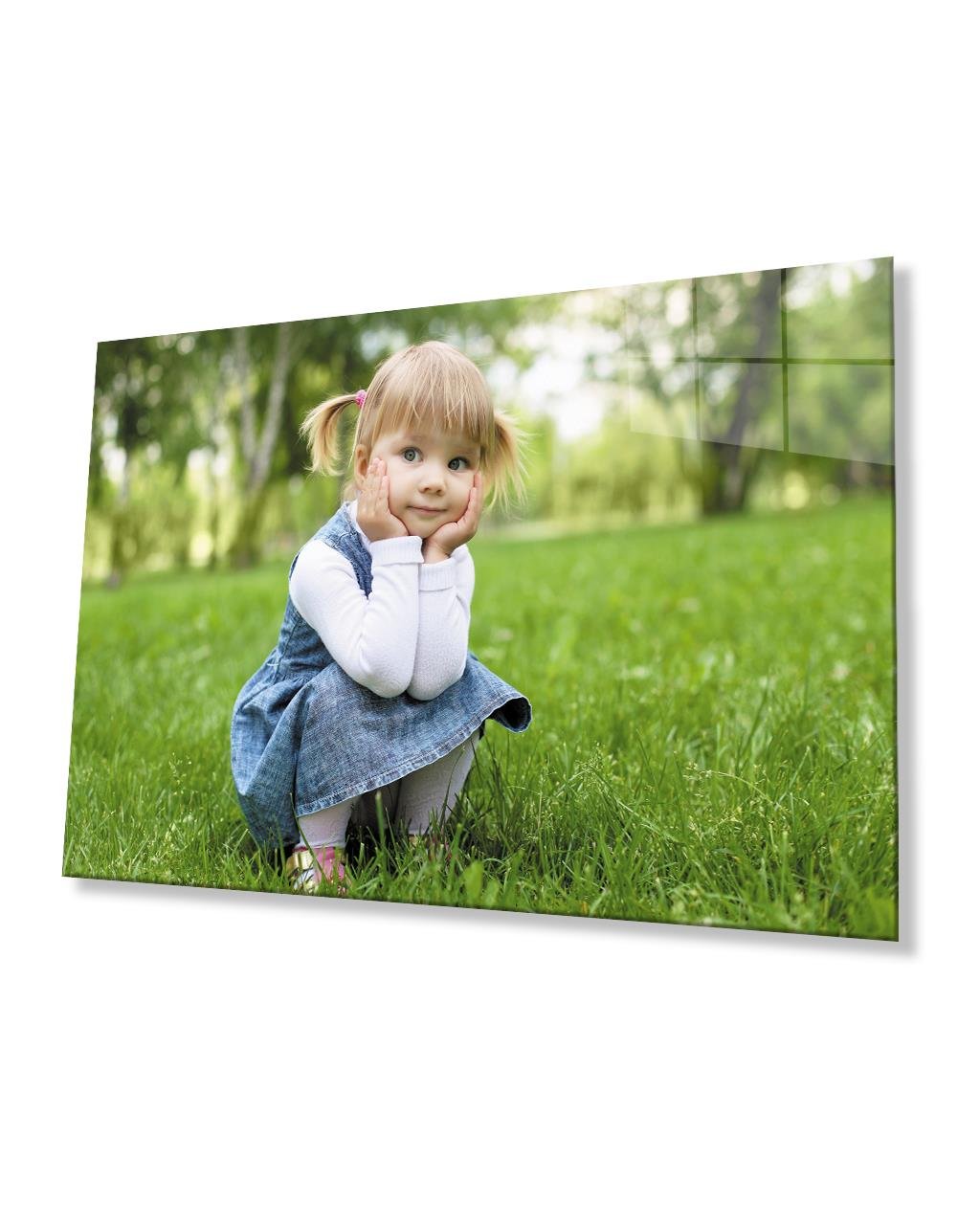 Çocuk Cam Tablo  4mm Dayanıklı Temperli Cam Kids Glass Table 4mm Durable Tempered Glass