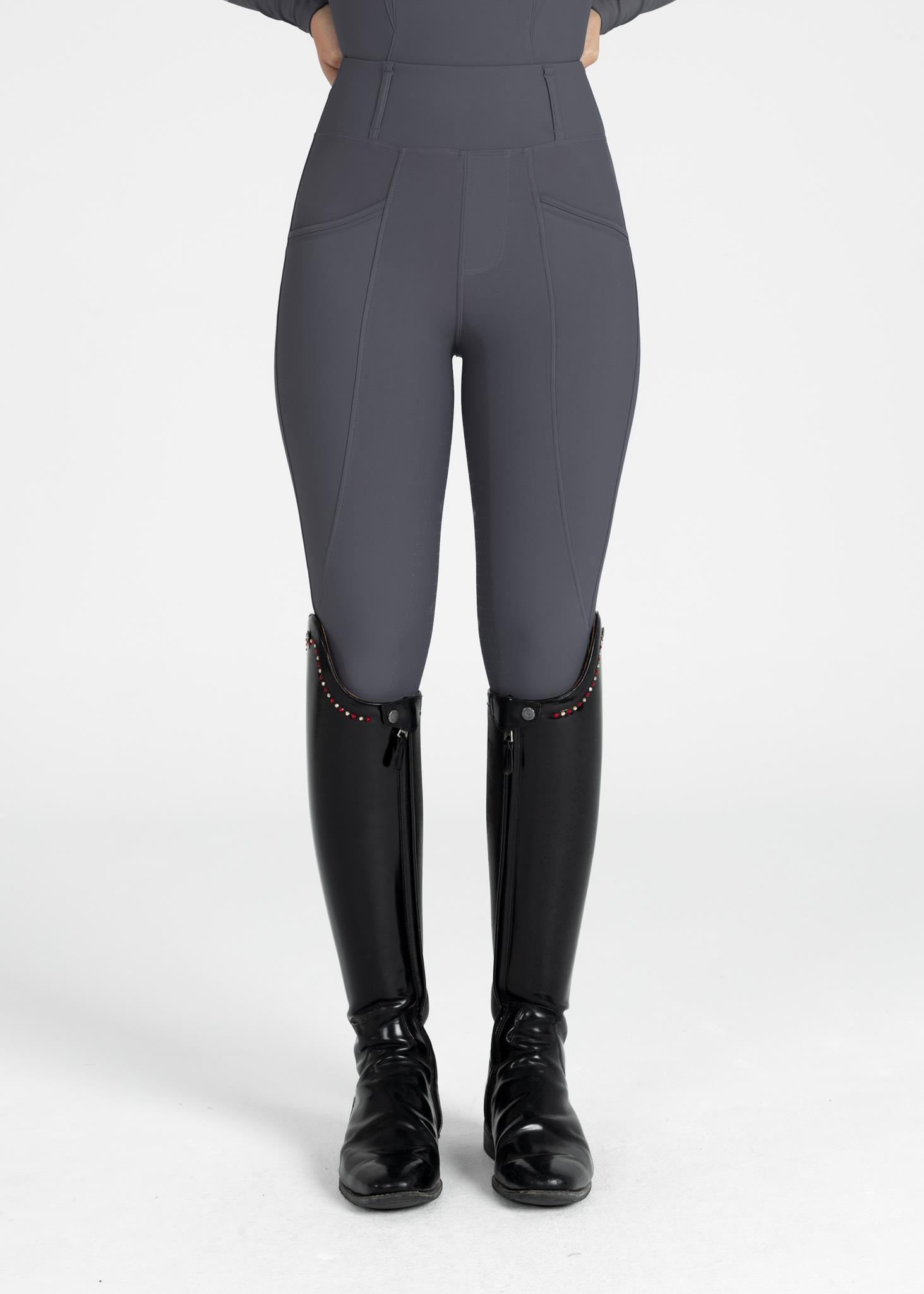 Pro Riding Binici Taytı (Graphite) Full Grip